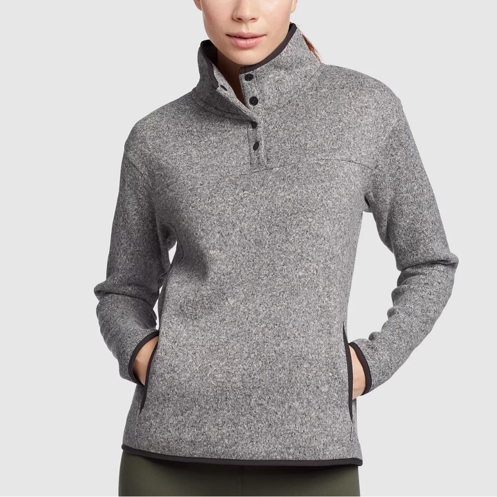 Eddie Bauer Women’s Fleece Pullover, Size Medium